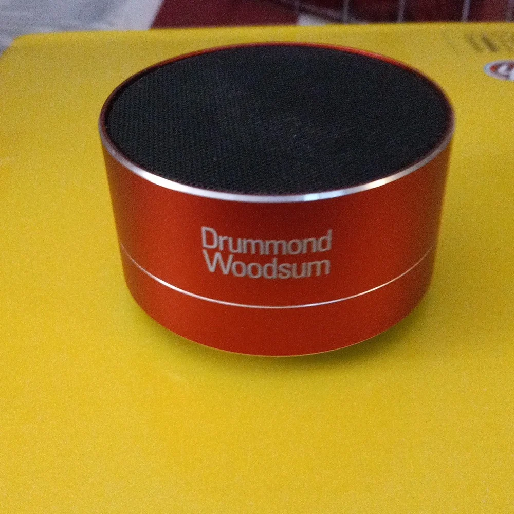 Drummond woodsum mini Bluetooth speaker. - Picture 1 of 3